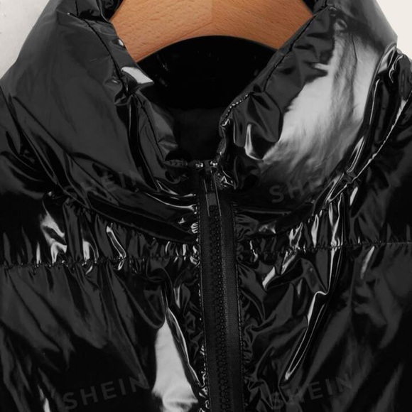 Shein Puffer Coat size L - Picture 3 of 4
